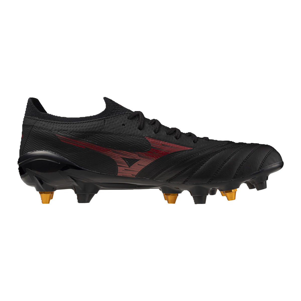 Mizuno Morelia Neo IV Beta Elite Mix Rugby Boots – Black/Red