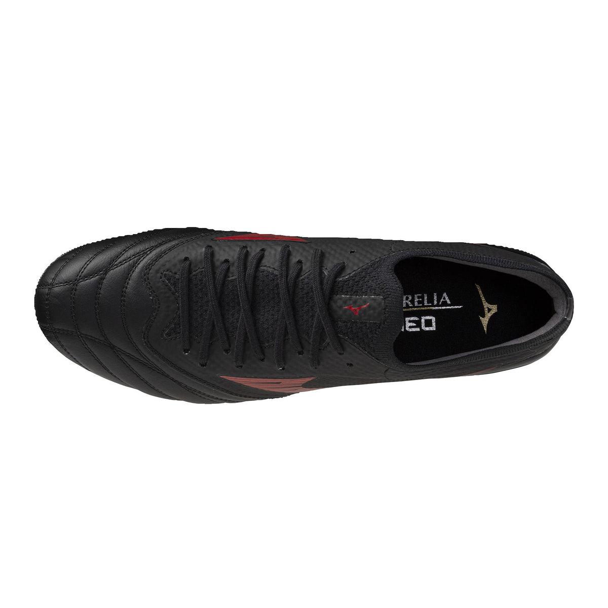 Mizuno Morelia Neo IV Beta Elite Mix Rugby Boots – Black/Red
